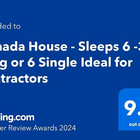 Canada House - Sleeps 6 -3 King Or 6 Single Ideal For Contractors Уоррингтон Экстерьер фото